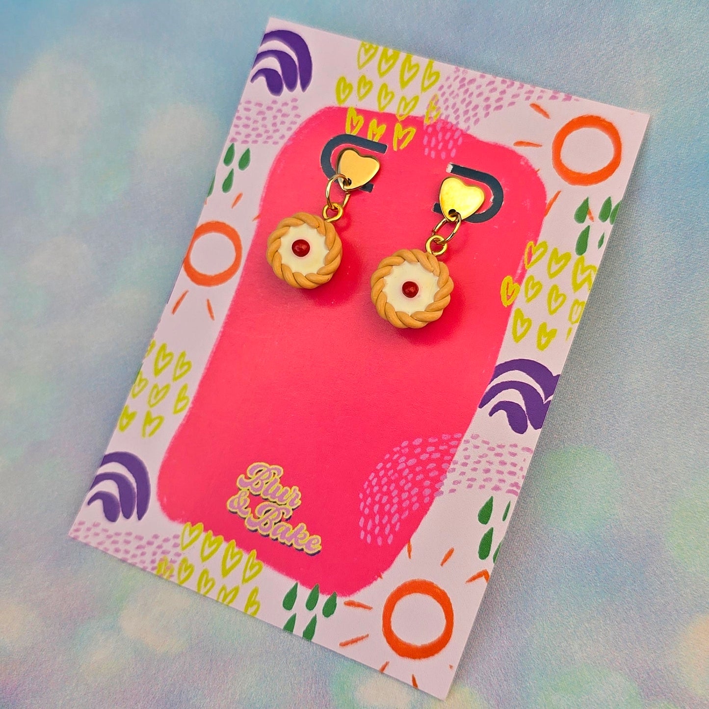 Bakewell Tart Dangles