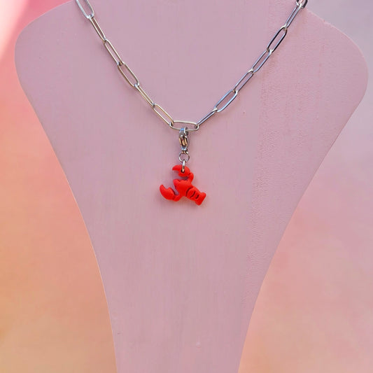 Lobster Necklace Charm (Claw) (Charm Only)