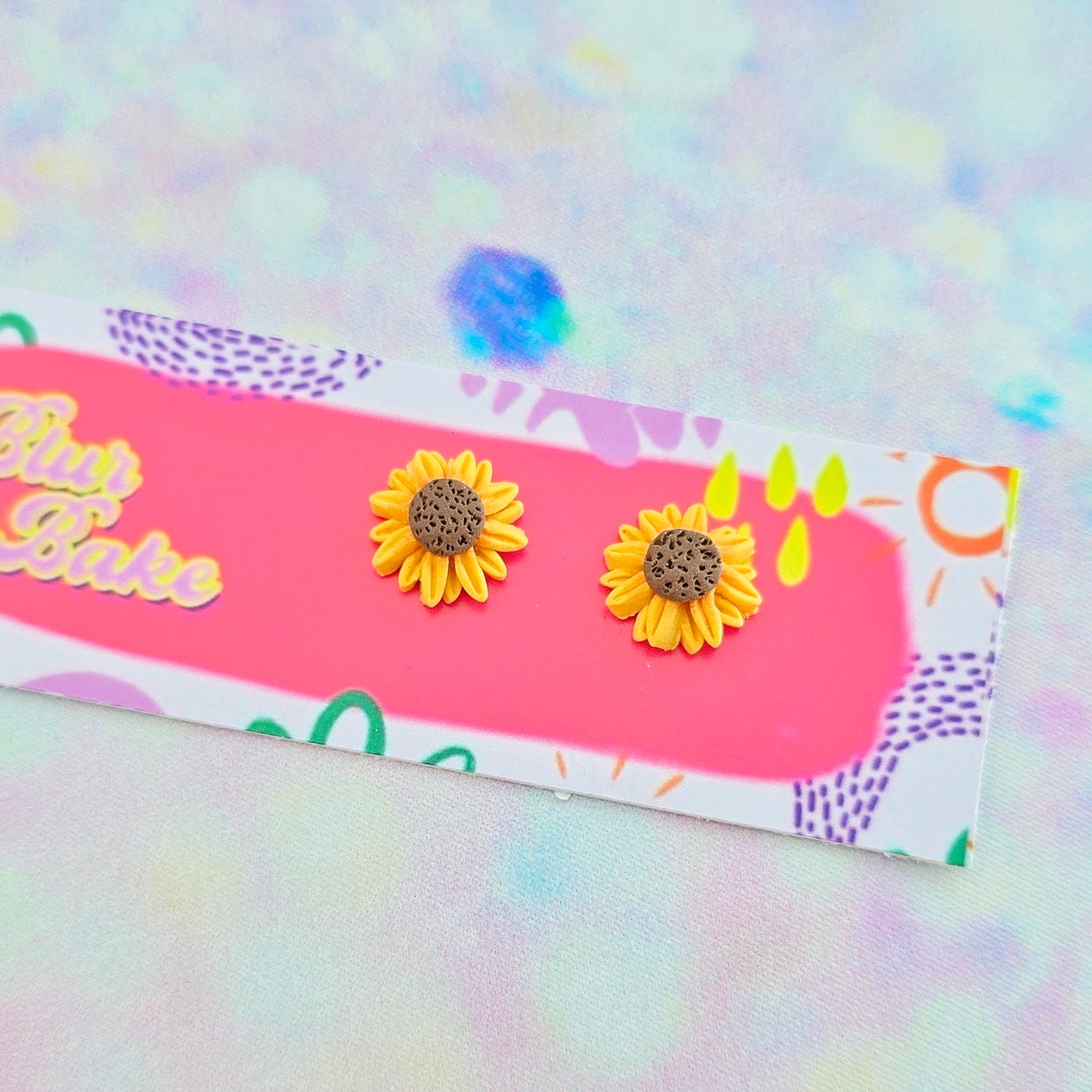 *DISCONTINUED* Sunflower Studs