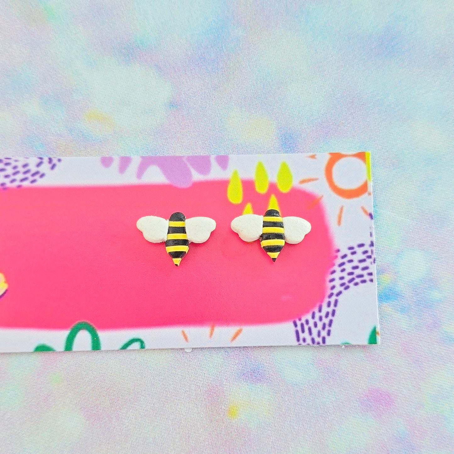 *DISCONTINUED* Bee Studs
