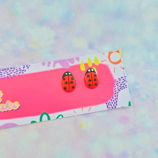 *DISCONTINUED* Mini Ladybird Studs