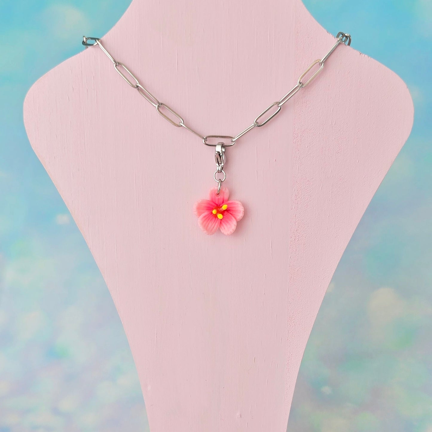 Cherry Blossom Necklace Charm (Charm Only)