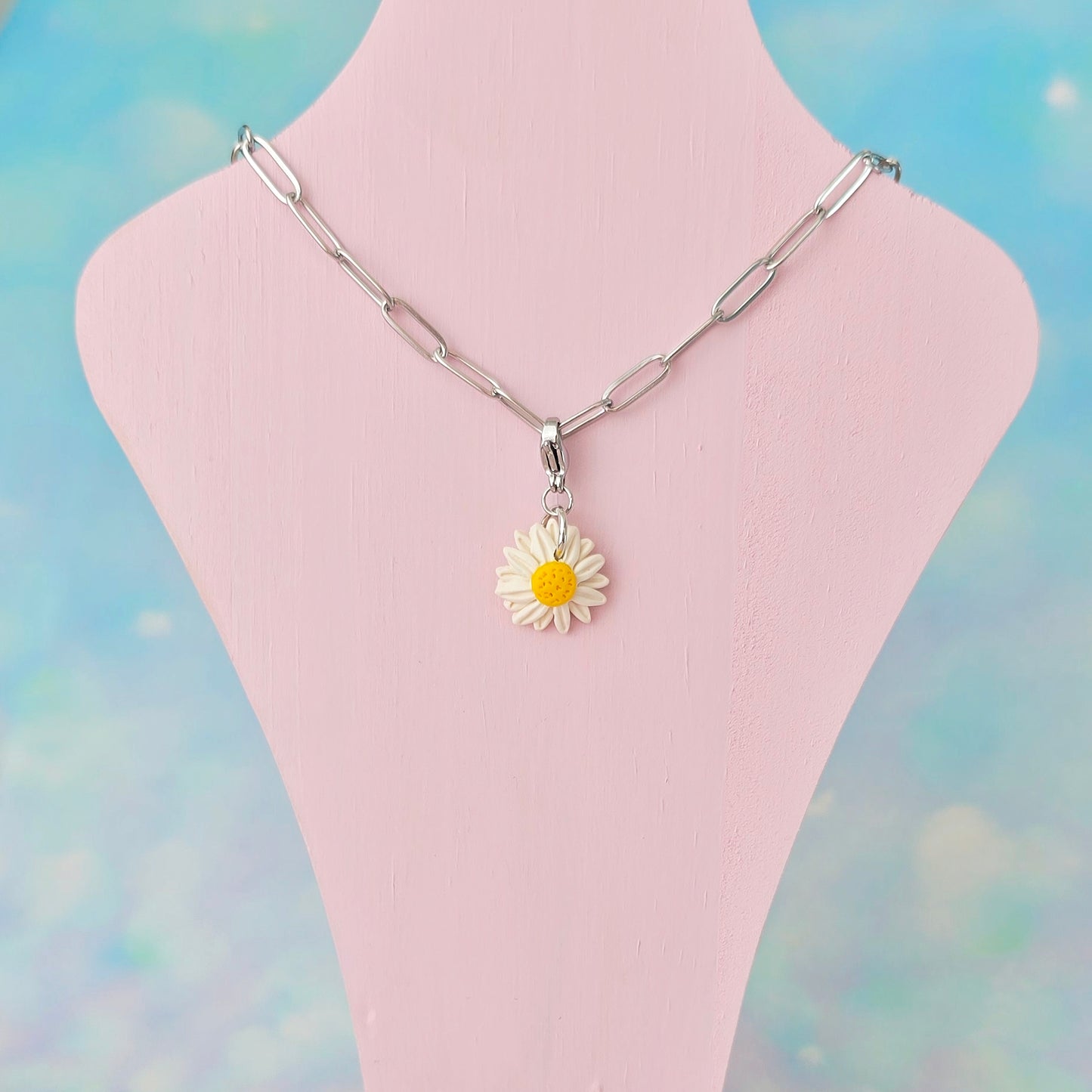 Daisy Necklace Charm (Charm Only)