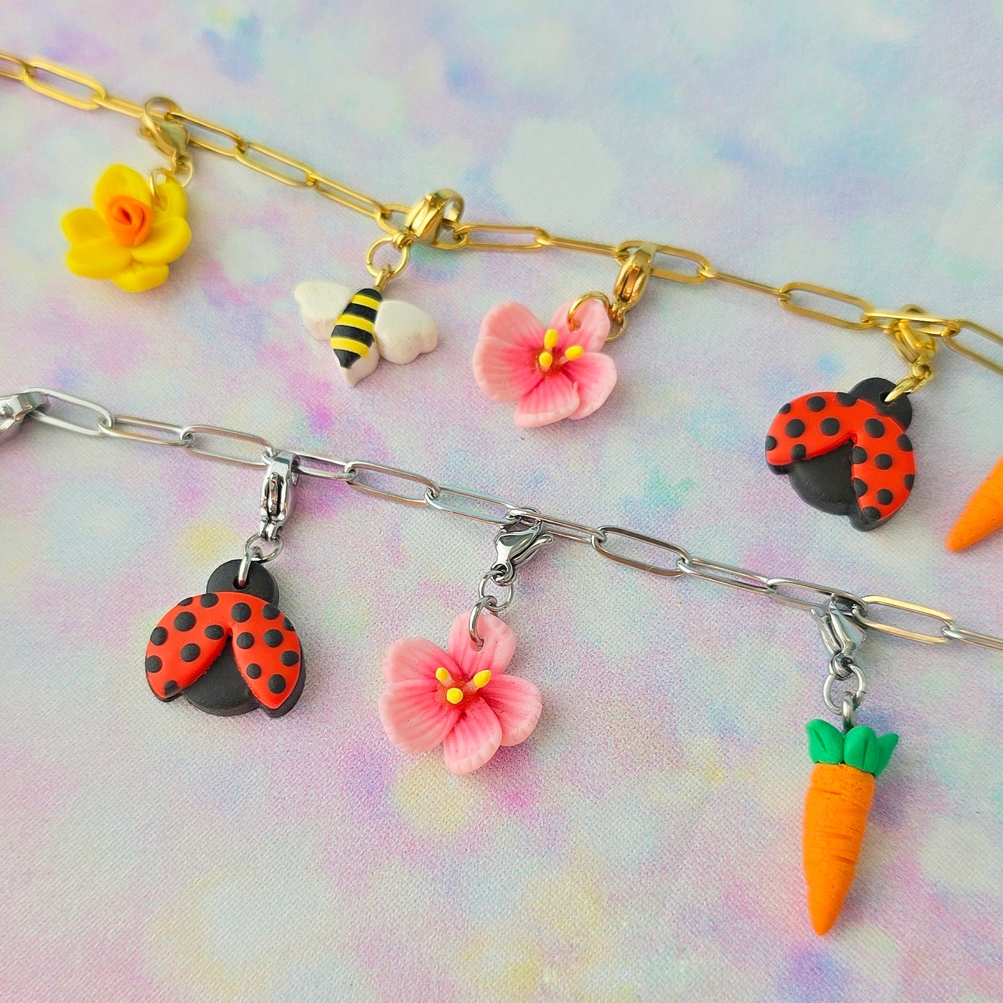 Cherry Blossom Necklace Charm (Charm Only)