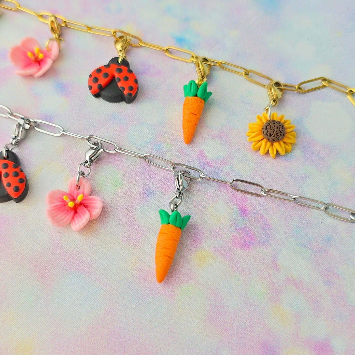 Carrot Necklace Charm (Charm Only)