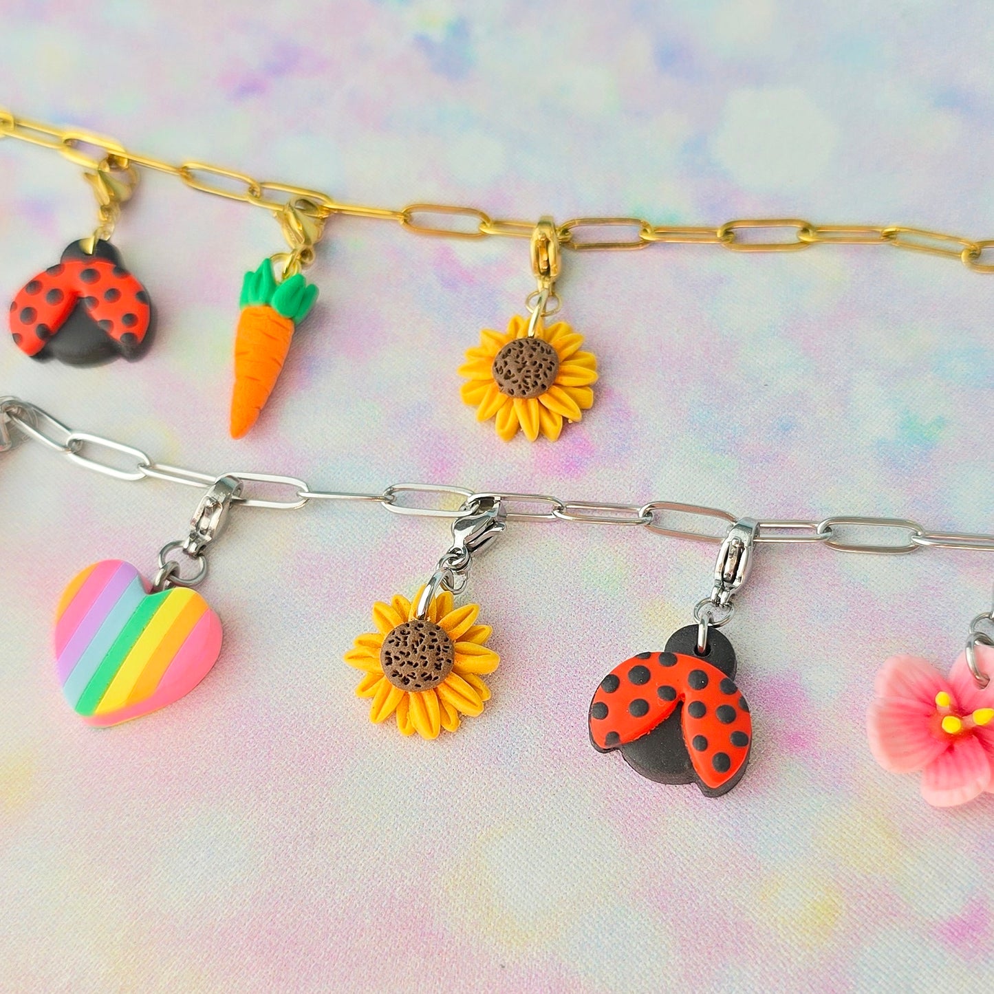 *DISCONTINUED* Sunflower Necklace Charm (Charm Only)