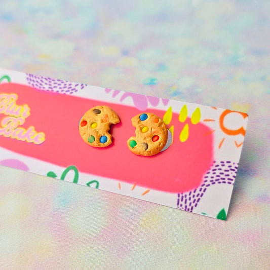 Rainbow Cookie Studs