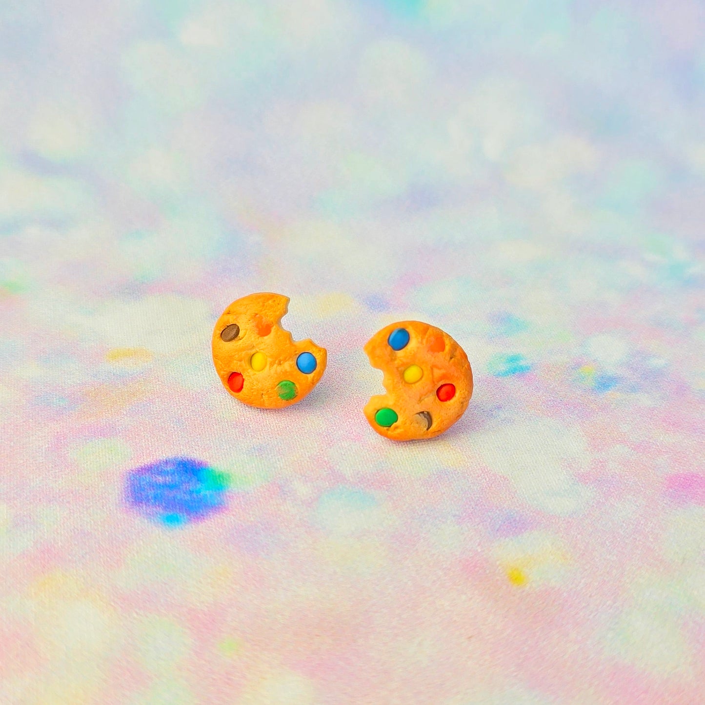 Rainbow Cookie Studs