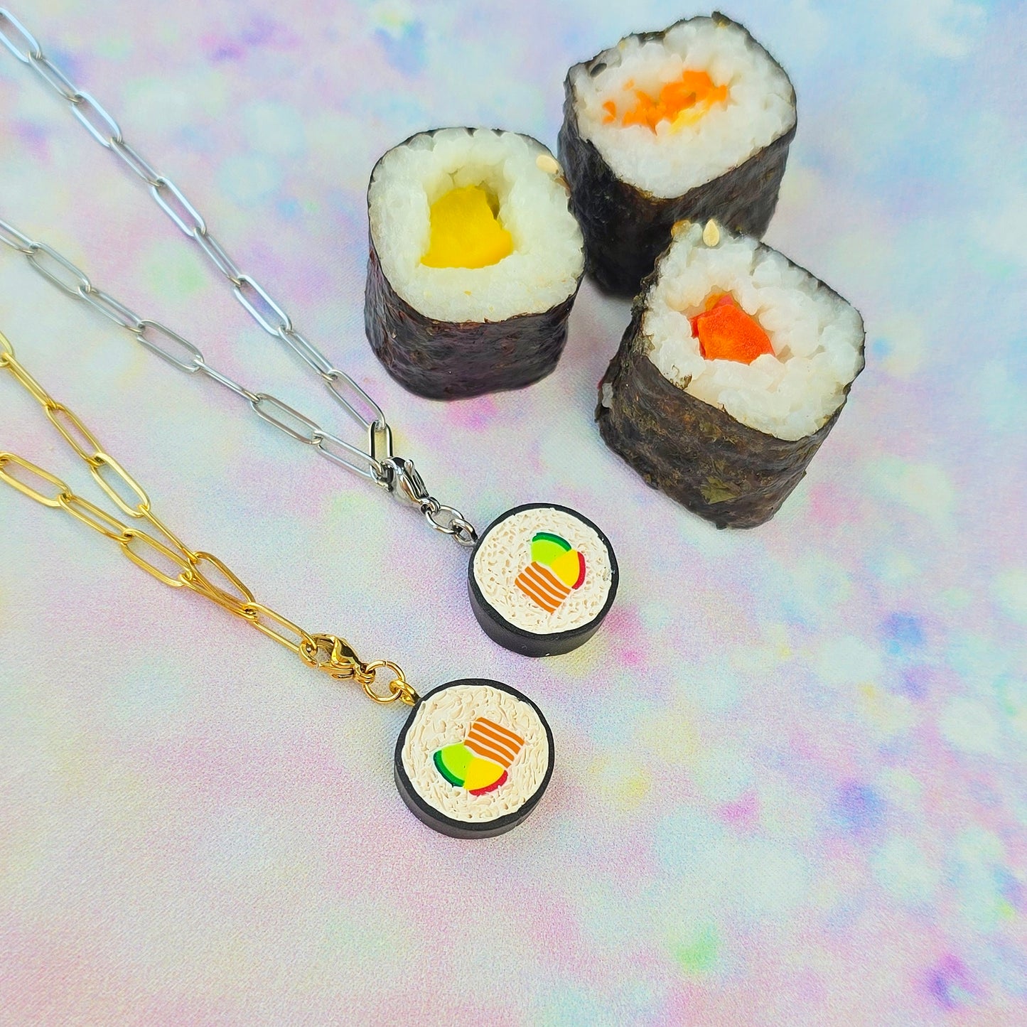 Sushi Necklace Charm (Charm Only)