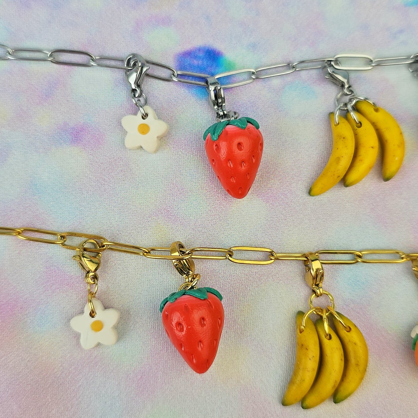 Strawberry Necklace Charm (Charm Only)
