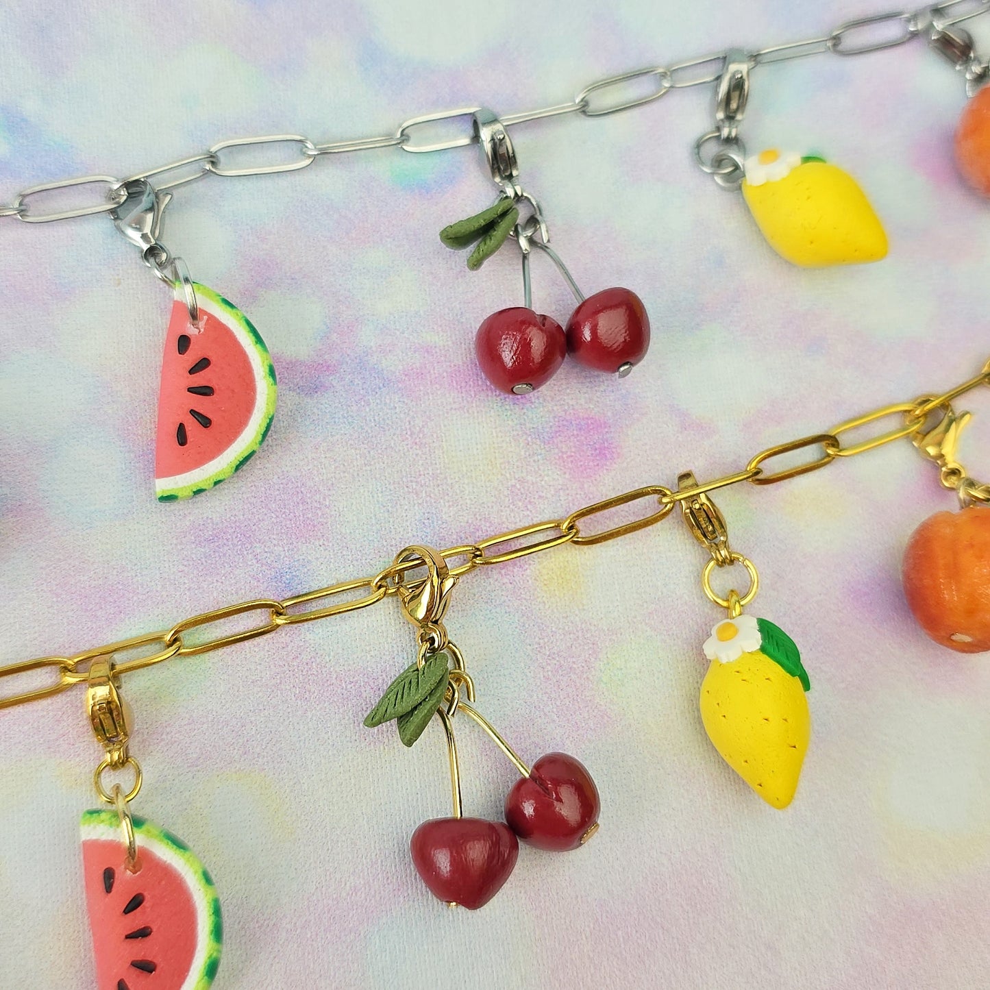 Cherry Necklace Charm (Charm Only)