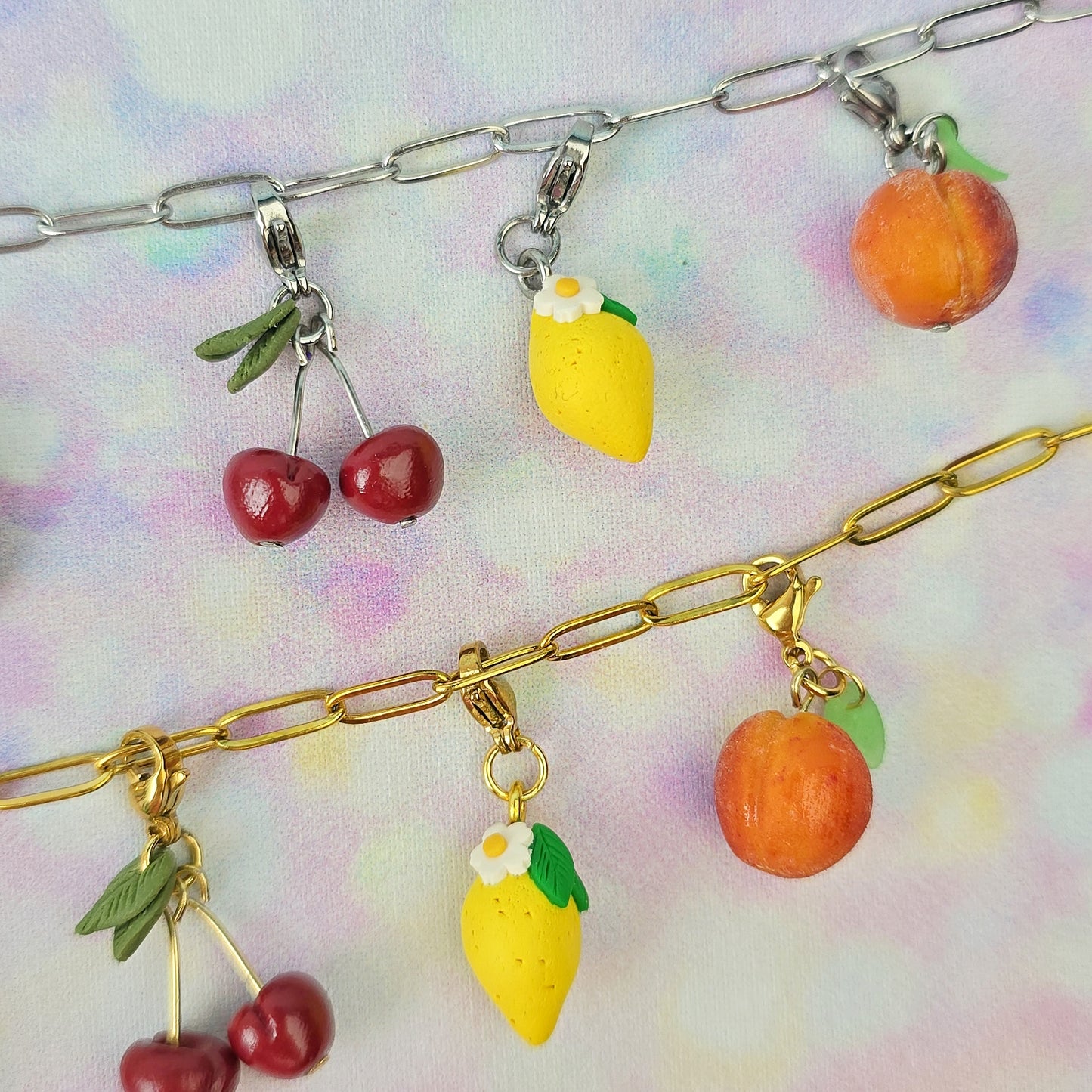 Lemon Necklace Charm (Charm Only)