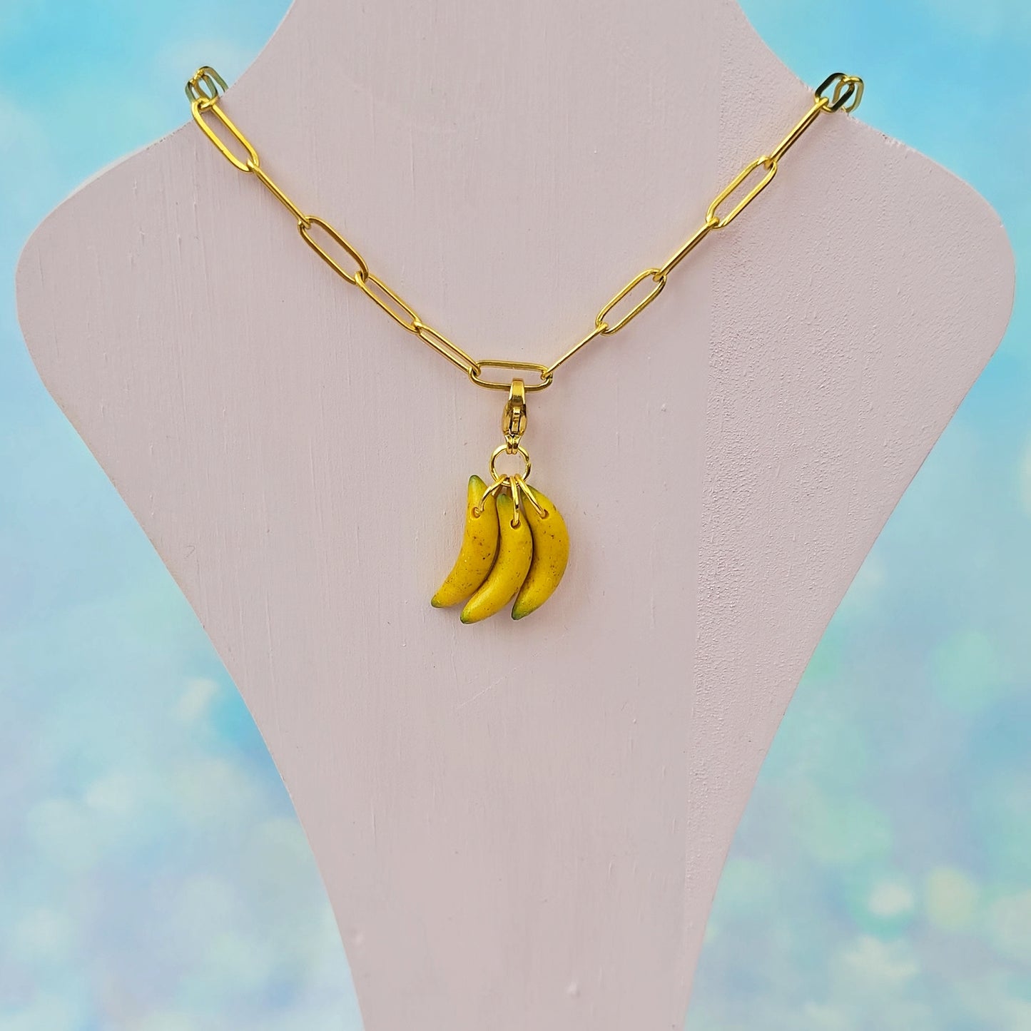Banana Necklace Charm (Charm Only)