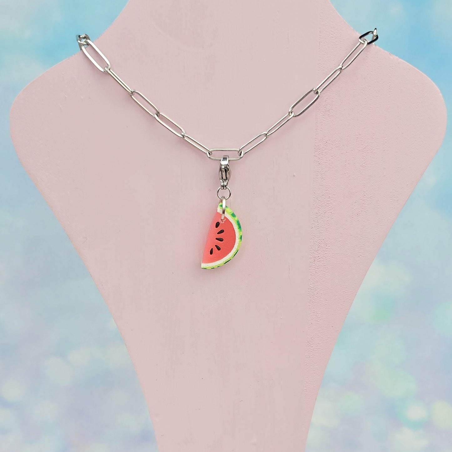 Watermelon Necklace Charm (Charm Only)