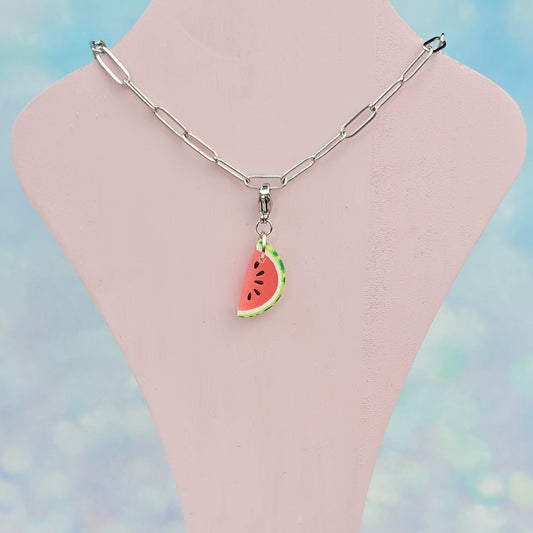 Watermelon Necklace Charm (Charm Only)