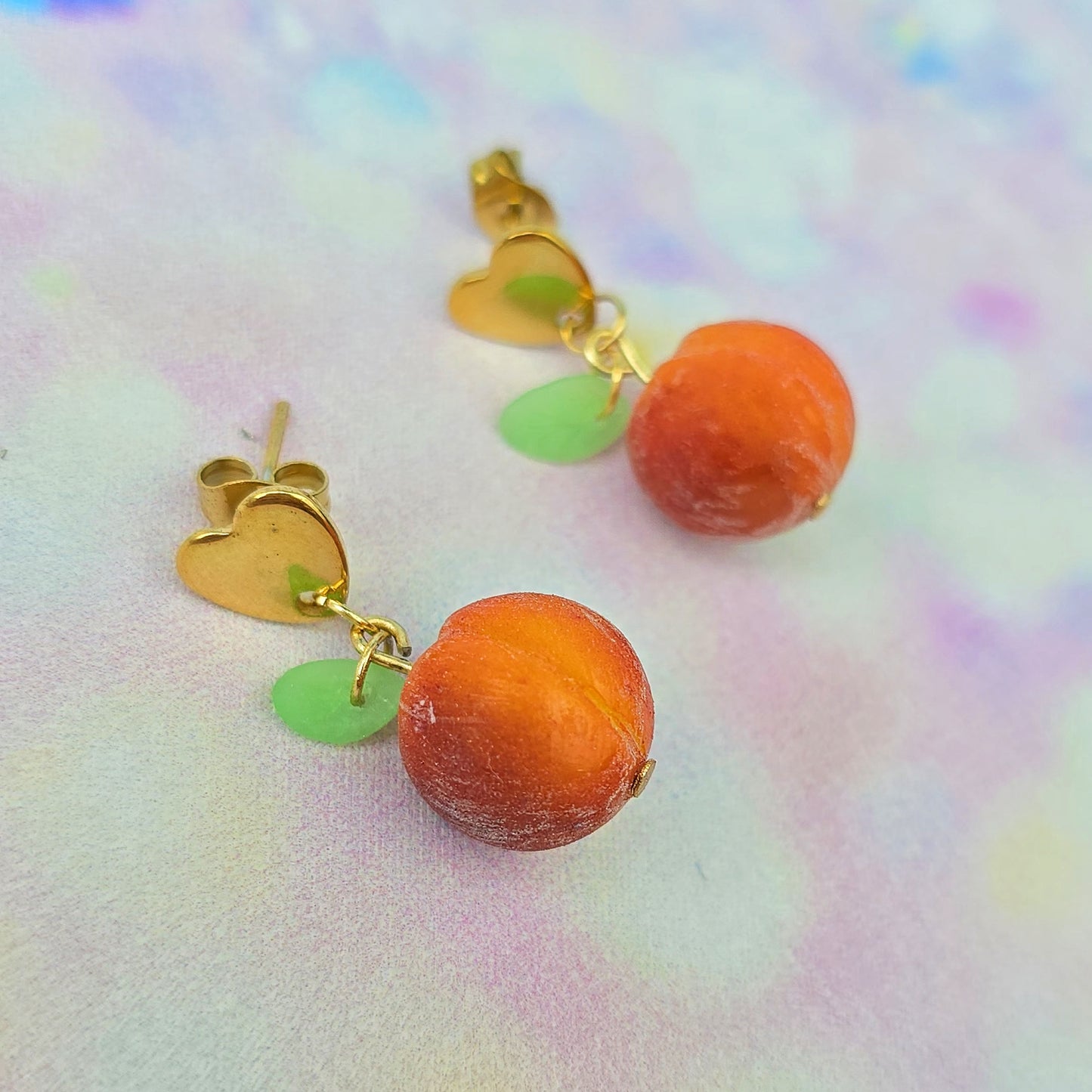 Peach Dangles