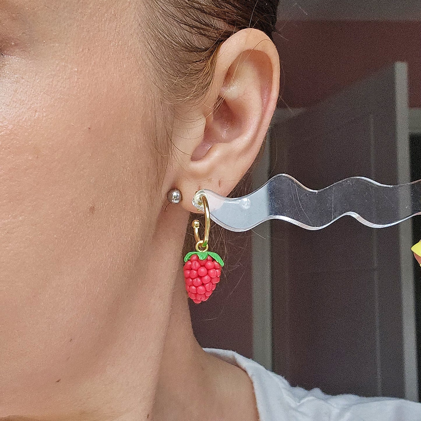 Raspberry Dangles