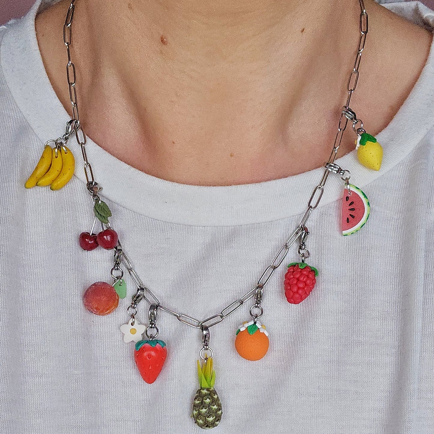 Watermelon Necklace Charm (Charm Only)