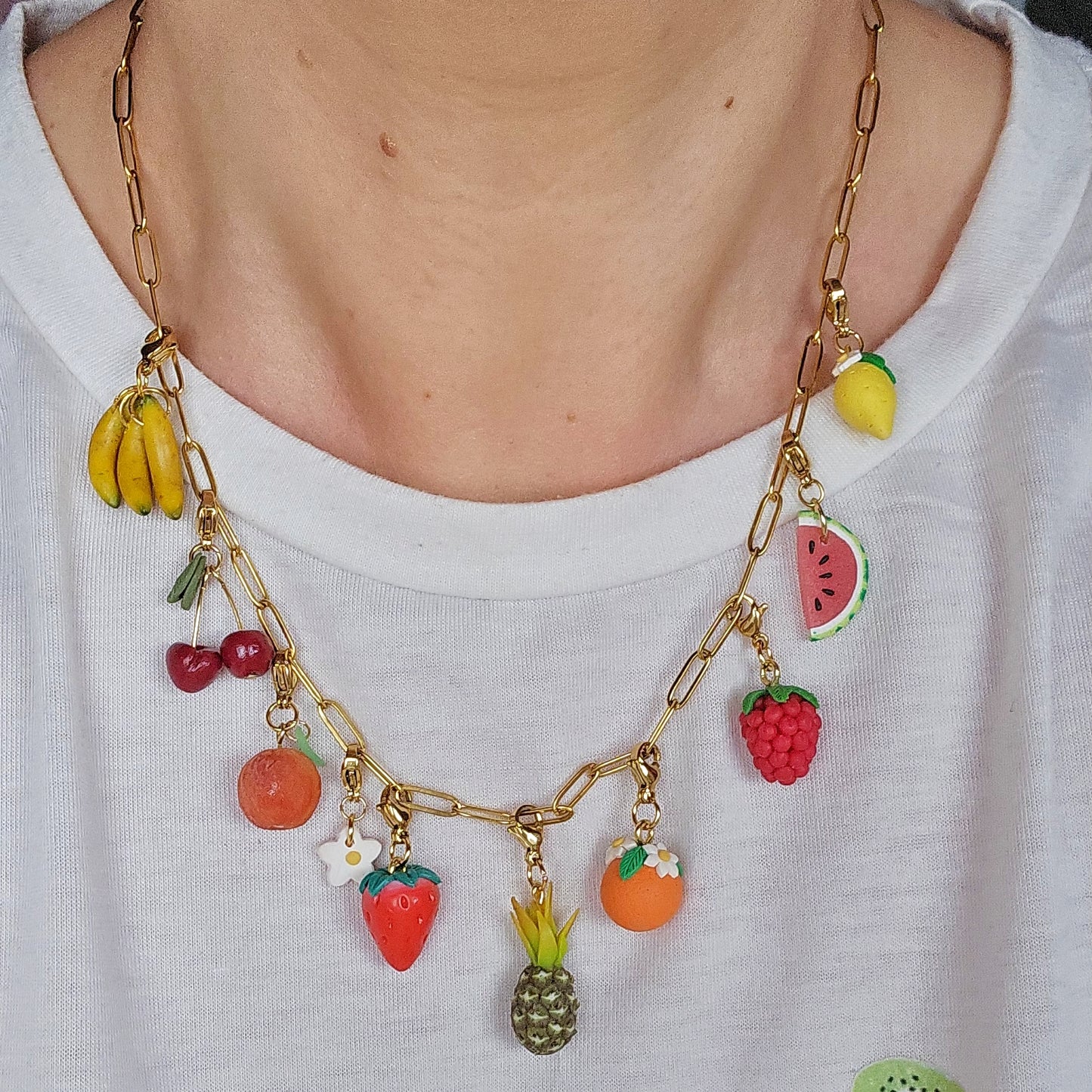 Watermelon Necklace Charm (Charm Only)
