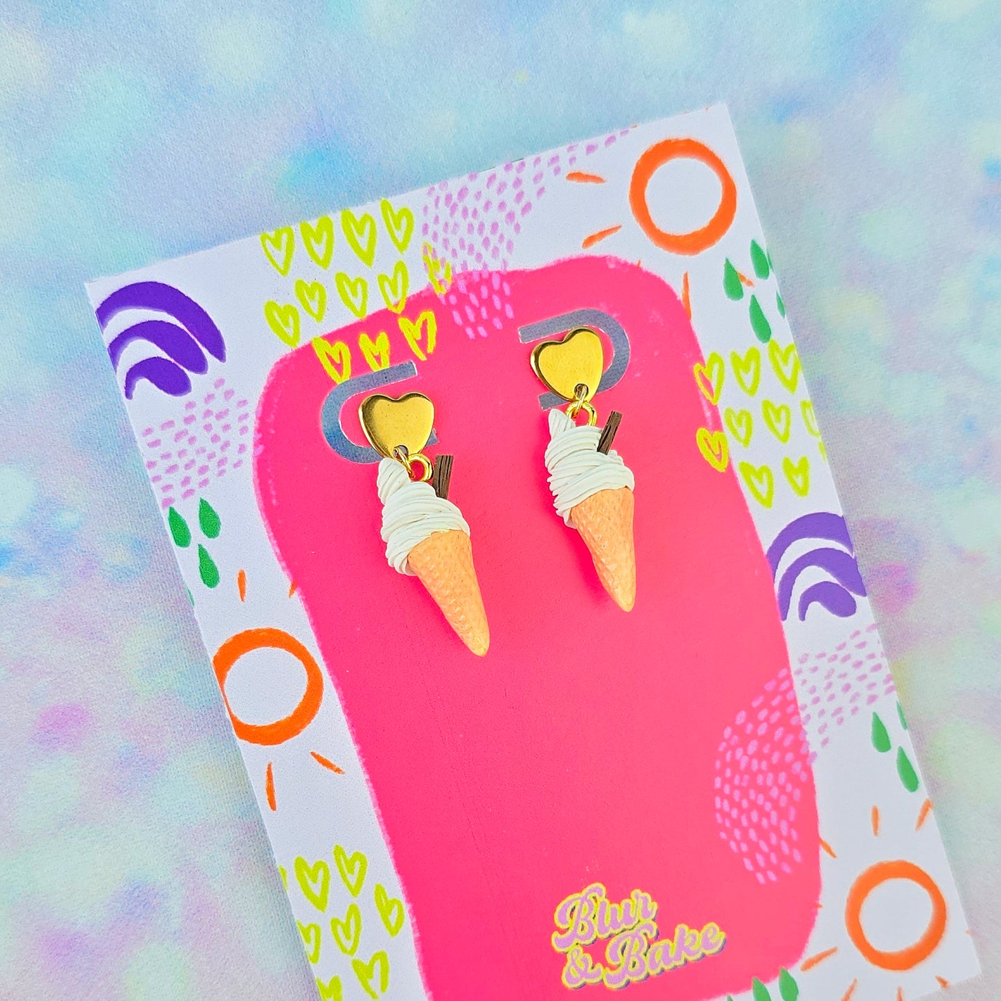 Flake Ice Cream Dangles
