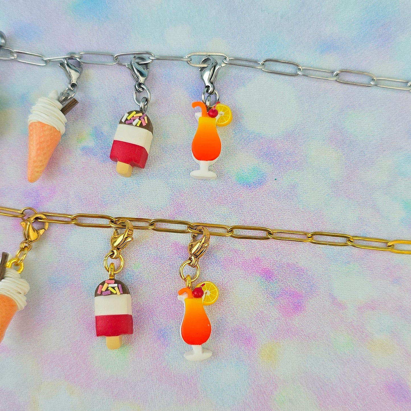 Cocktail Necklace Charm (Charm Only)