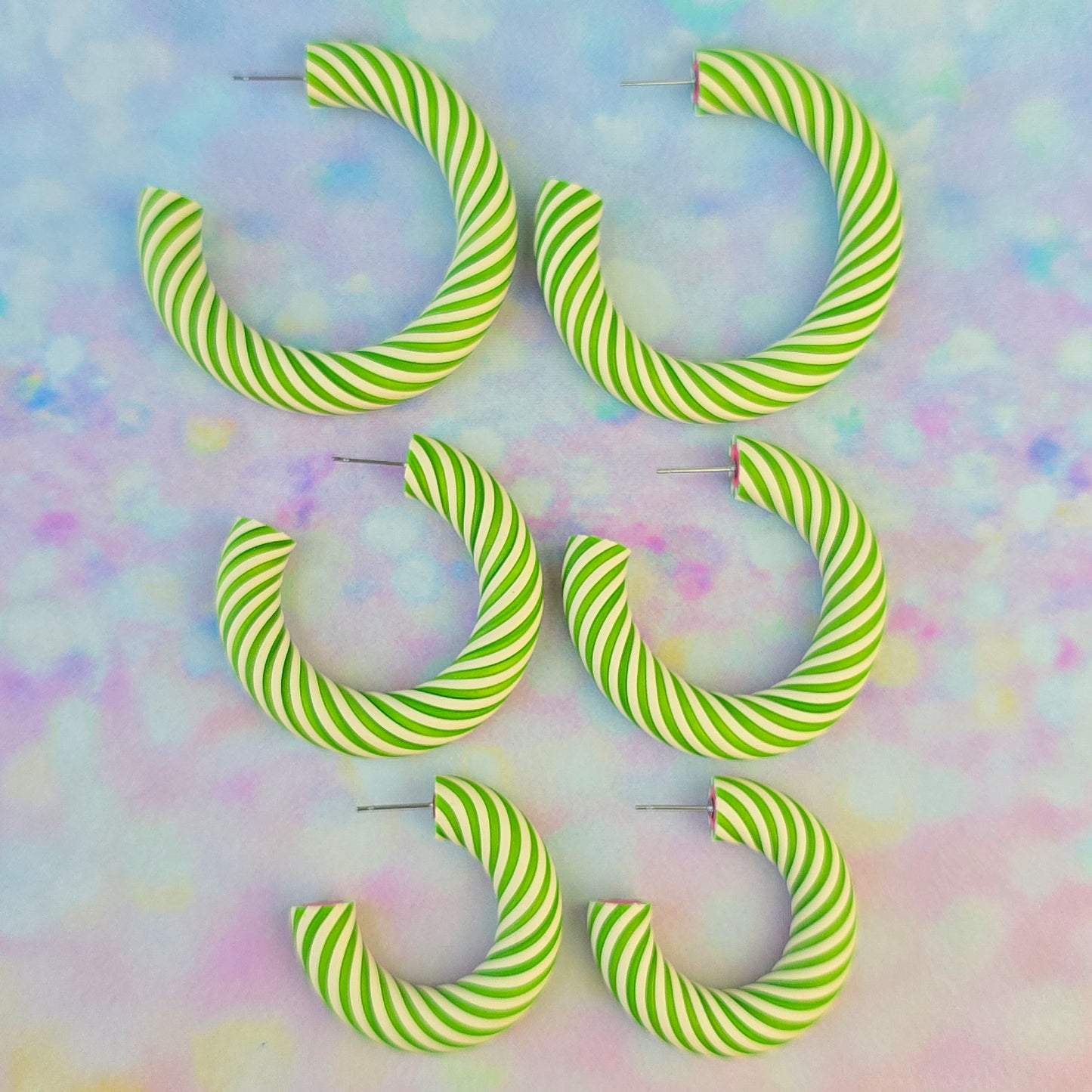Lolly Twisted Hoops
