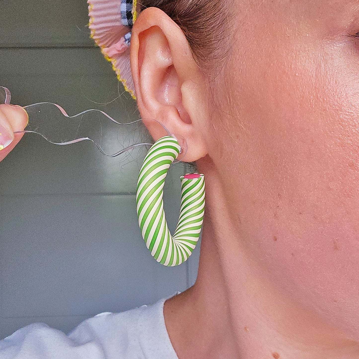 Lolly Twisted Hoops
