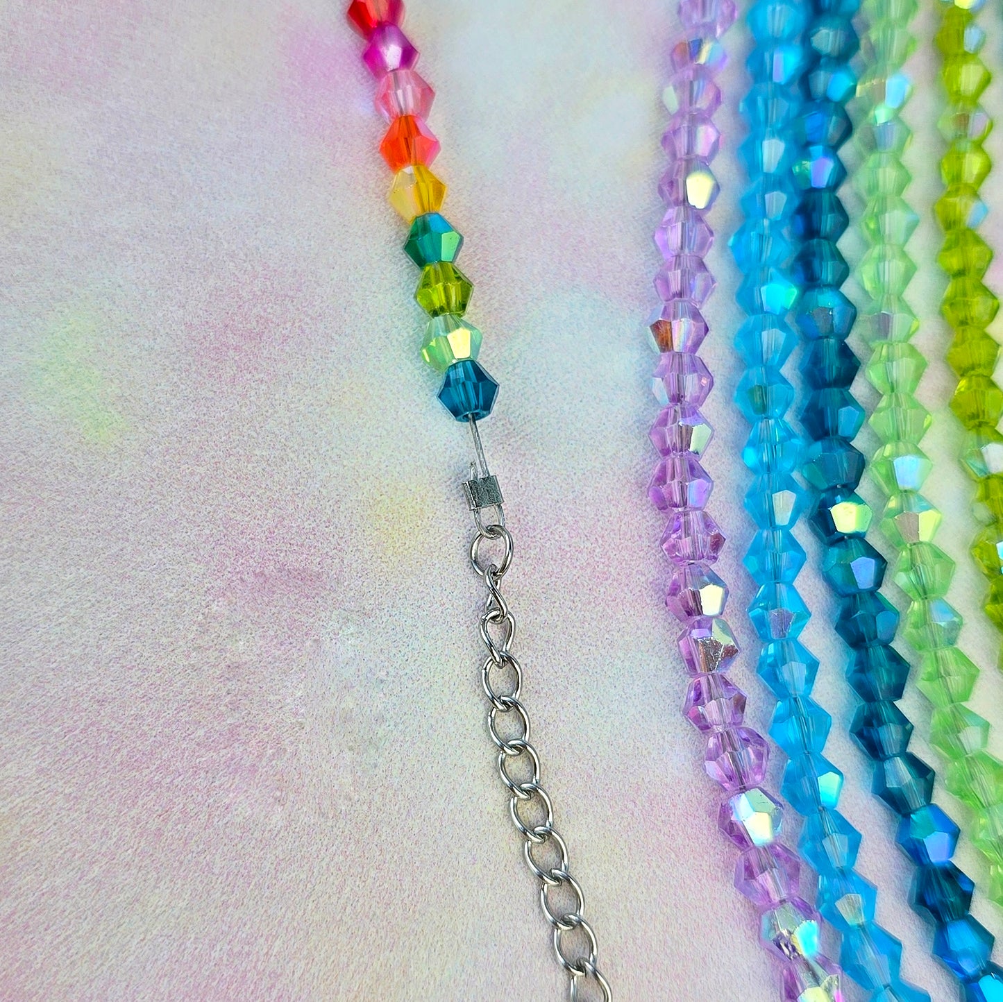Glass Beaded Necklaces (Build your own charm necklace!)