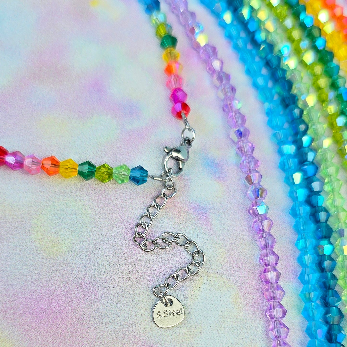 Glass Beaded Necklaces (Build your own charm necklace!)