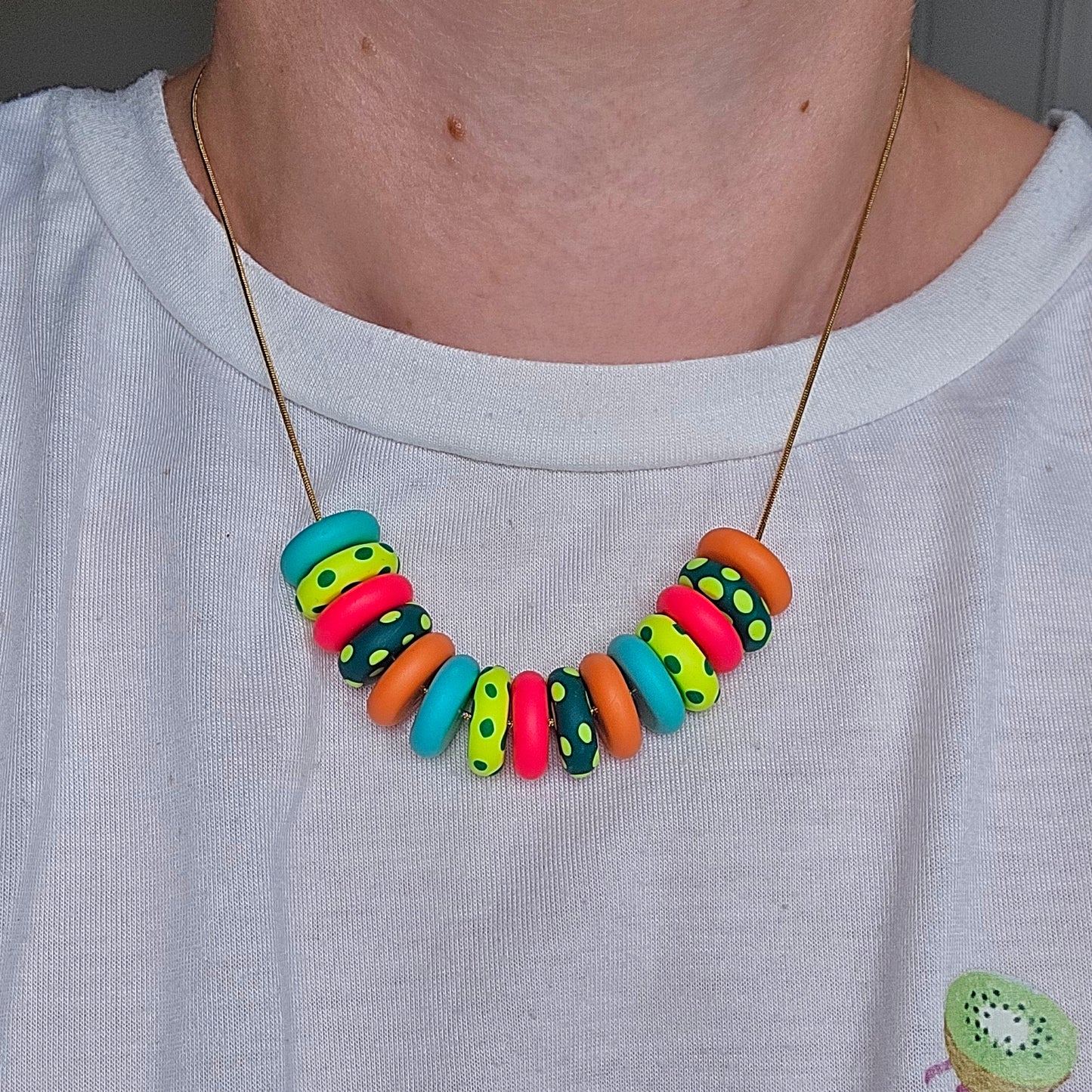 Tropical Paradise Beaded Necklace