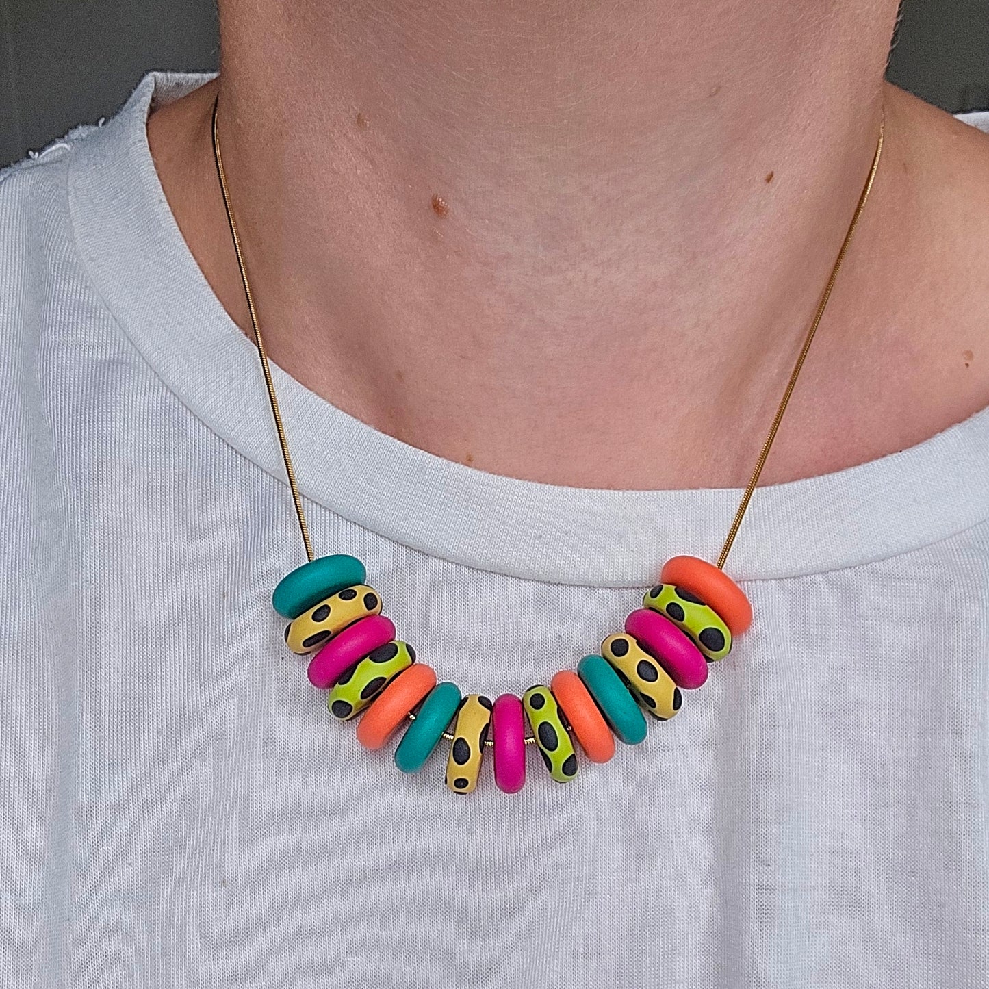 Tropical Paradise Beaded Necklace
