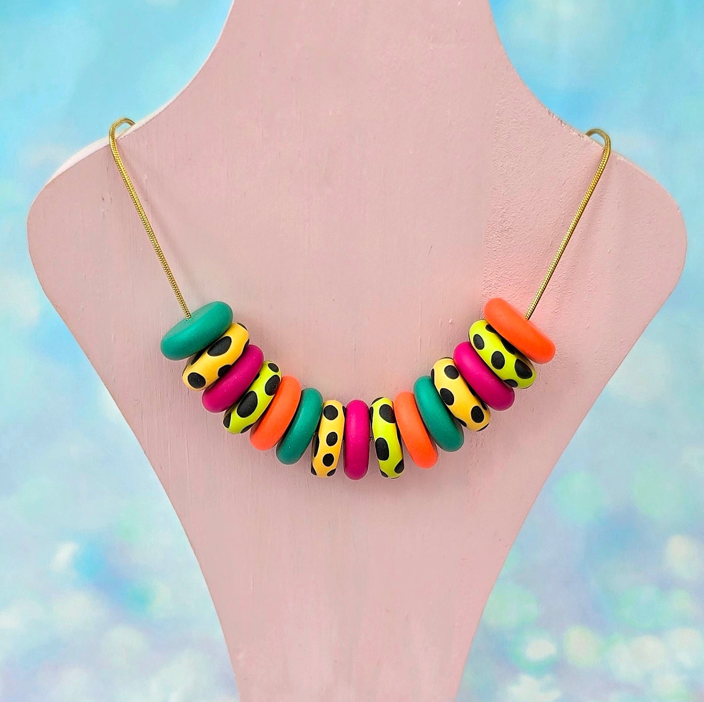 Tropical Paradise Beaded Necklace