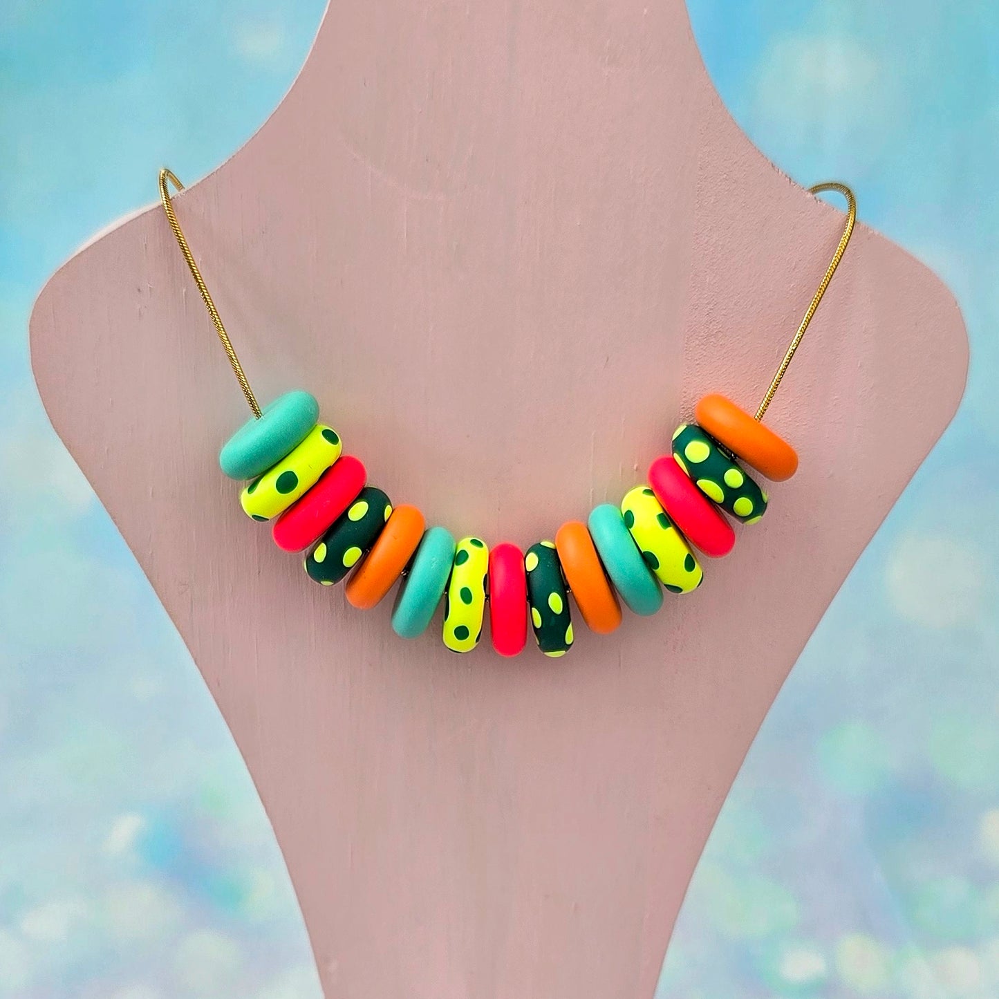 Tropical Paradise Beaded Necklace
