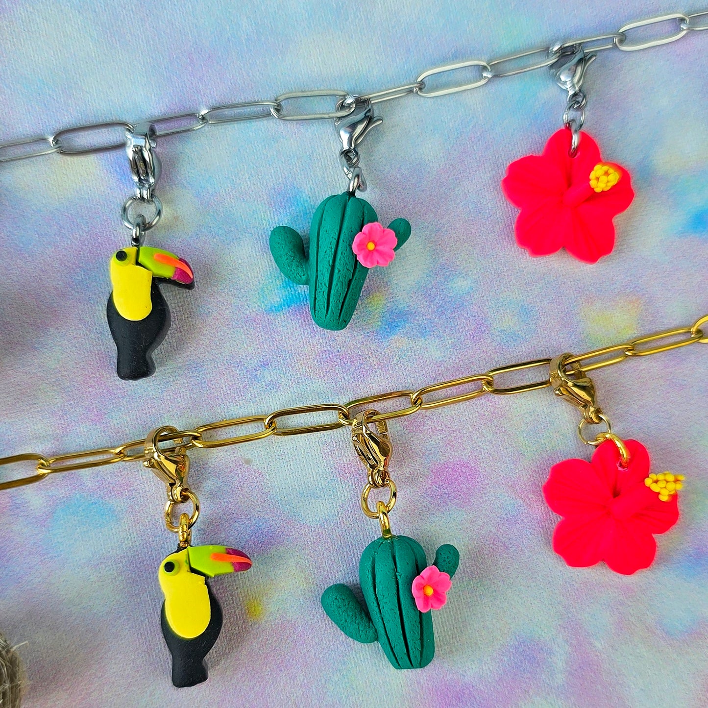 Cactus Necklace Charm (Charm Only)