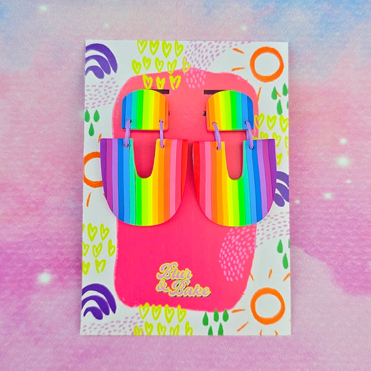 LIMITED EDITION Neon Night's U Shaped Dangles
