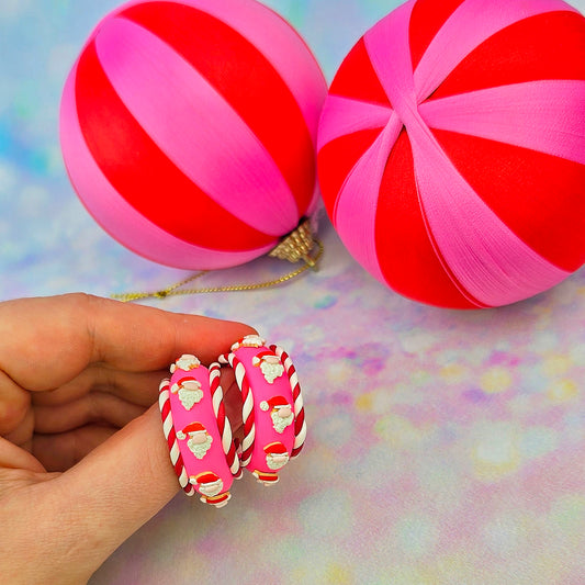 Christmas- Santa Hoops