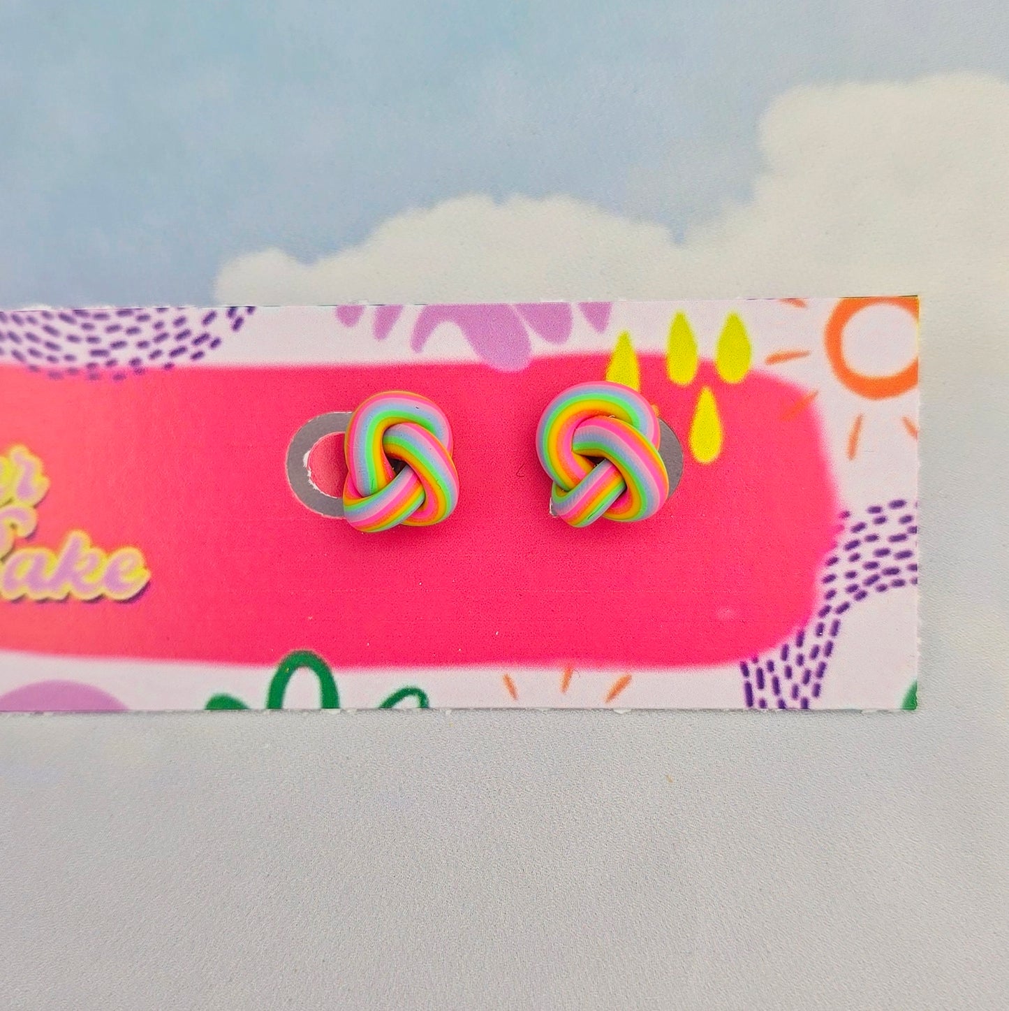 Club Tropicana Mini Knot Studs