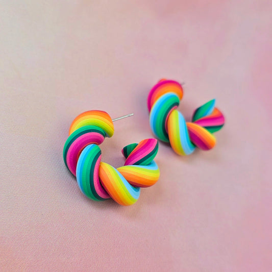 Hawaiian Sunrise Mini Flump Hoops