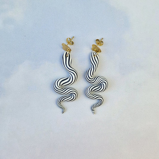 LIMITED EDITION Black and White Mini Snakes