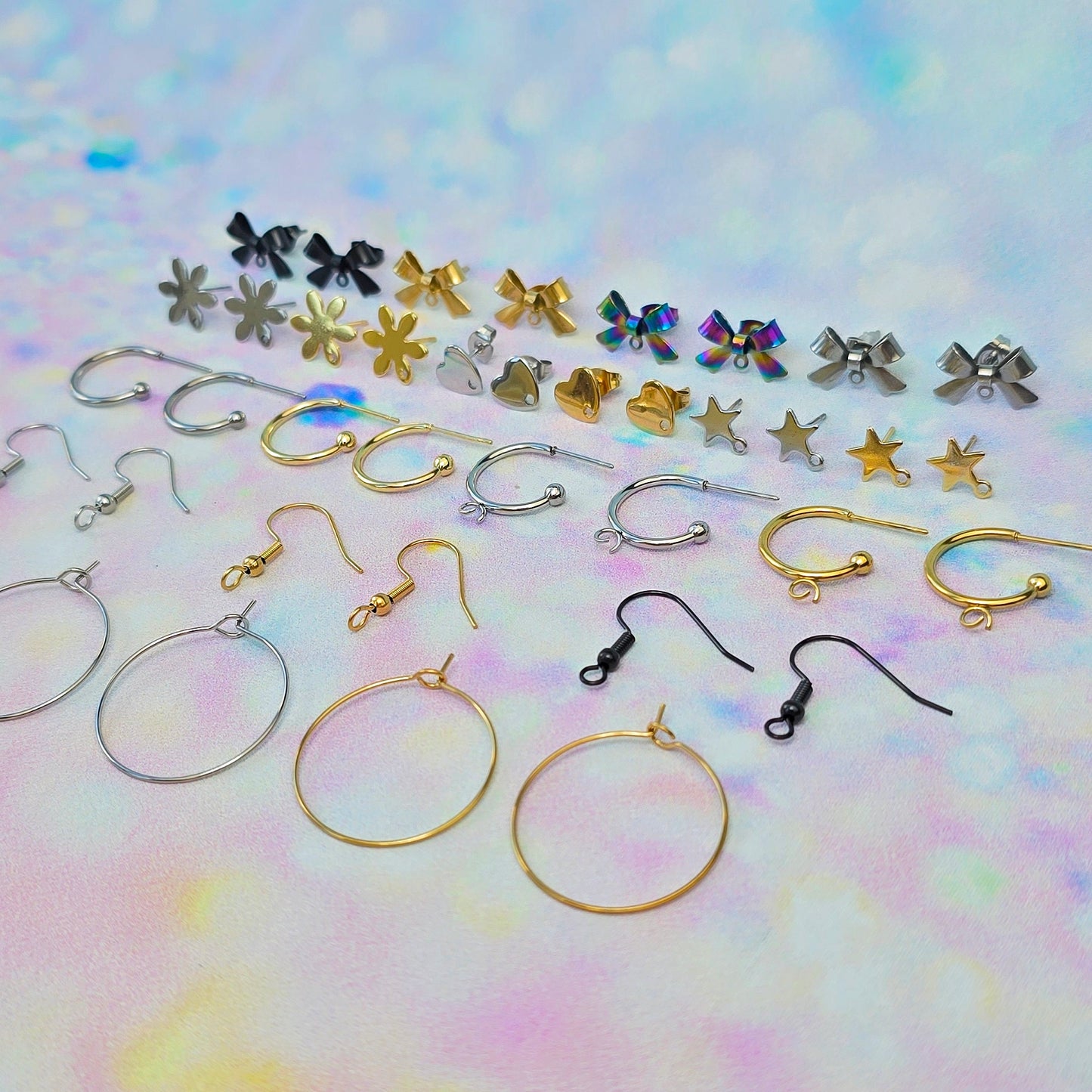 Sunset Mini Bow Dangles