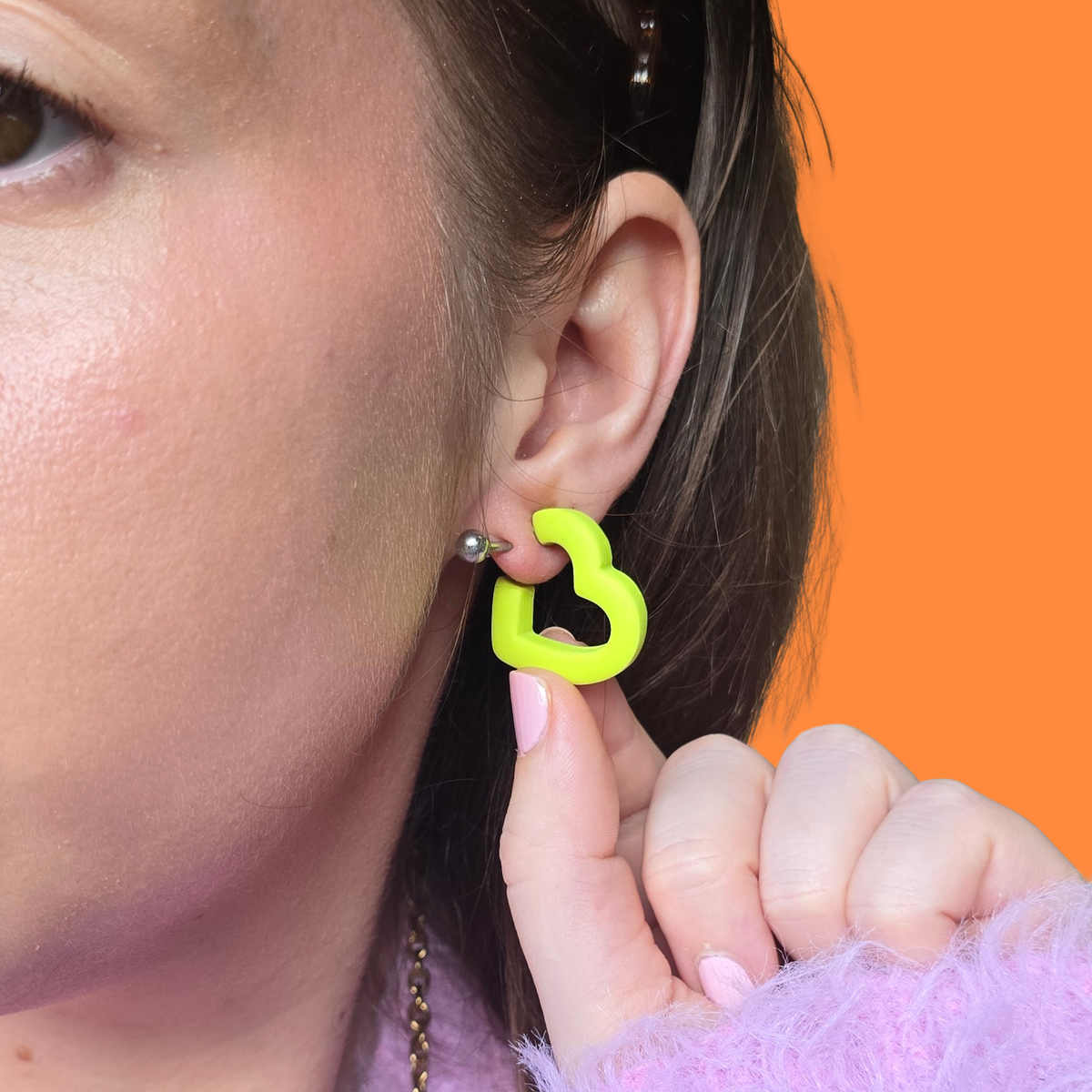 Mini Heart Hoops