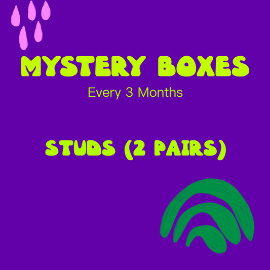 Mystery Box- Studs 2 Pairs (Every 3 Months)