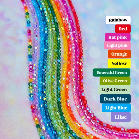 Glass Beaded Necklaces (Build your own charm necklace!)