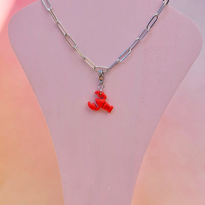 Lobster Necklace Charm (Claw)