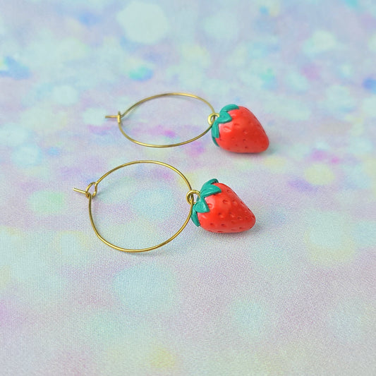 Strawberry Dangles
