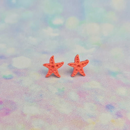 Starfish (Coral) Studs