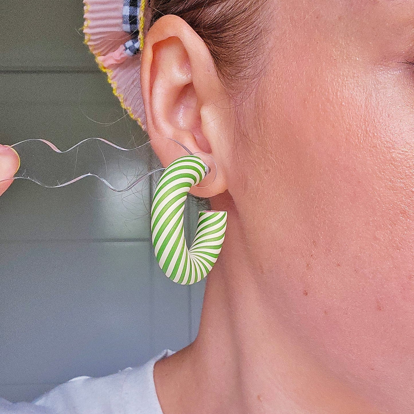 Lolly Twisted Hoops
