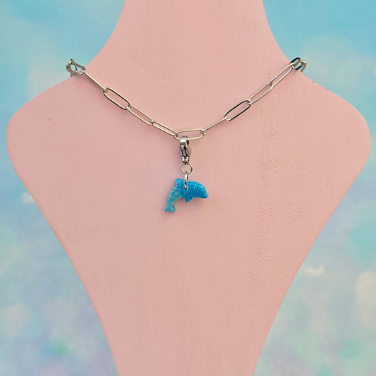 Dolphin Necklace Charm (Charm Only)