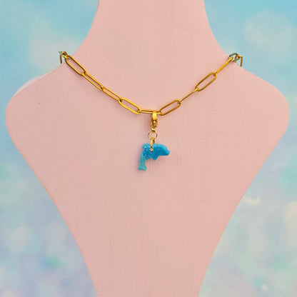 *DISCONTINUED* Dolphin Necklace Charm (Charm Only)