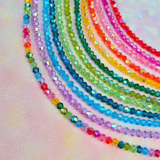 Glass Beaded Necklaces (Build your own charm necklace!)